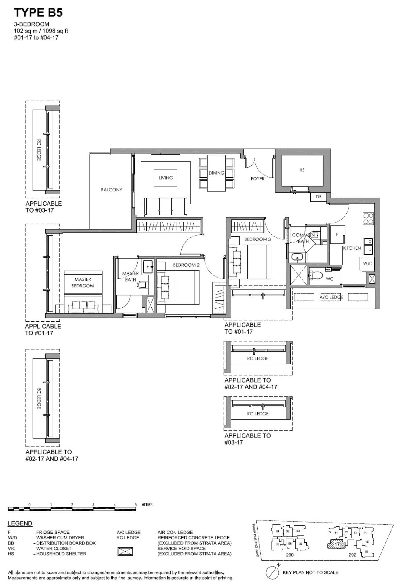 The Hillshore floorplan